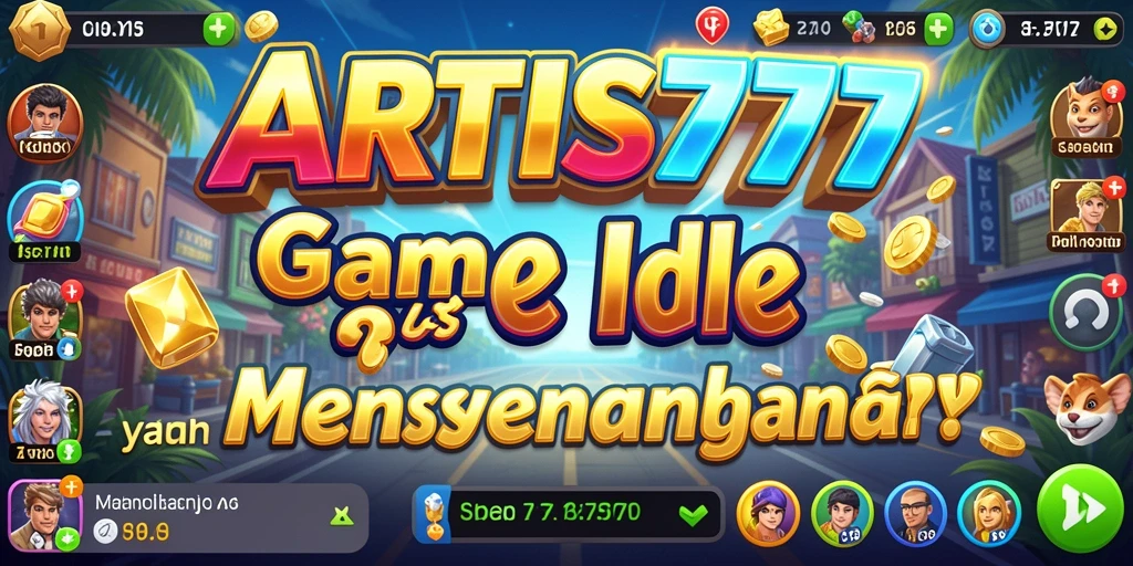 Tampilan gameplay yang menarik dan interaktif dari ARTIS777.
