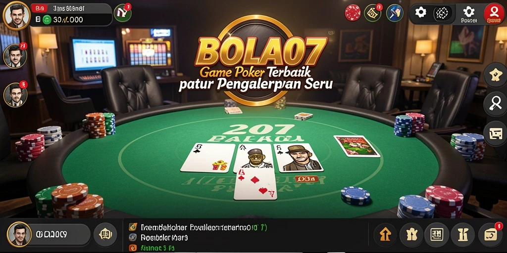 Gameplay menarik BOLA07 poker dengan pemain aktif.