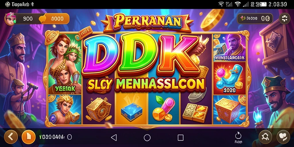 Tampilan gameplay DKK yang seru dan menggugah selera.
