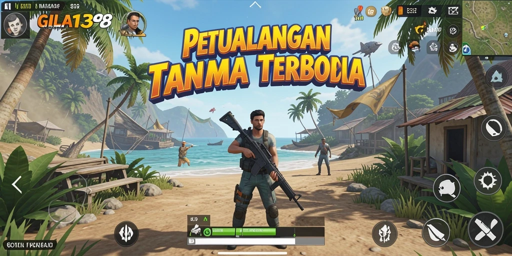 Gameplay GILA138 yang menampilkan kebebasan eksplorasi luar biasa.