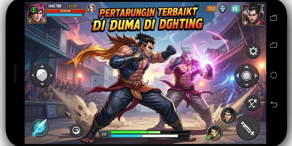 Gameplay mendebarkan dari HAO788 dengan pertarungan intens dan karakter dinamis.