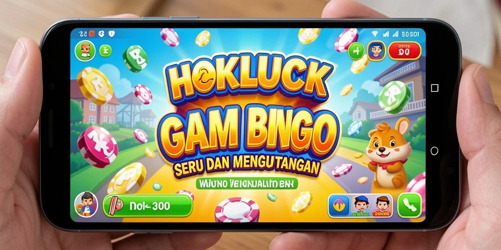 Tampilan gameplay HOKILUCK yang seru dan mendebarkan.