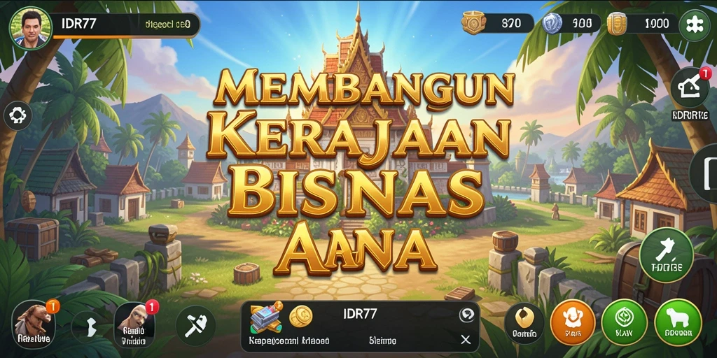 Tampilan gameplay menarik dan grafis yang memukau di IDR77.