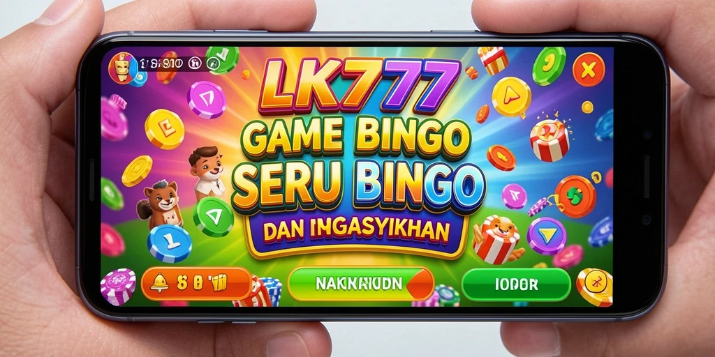 Screenshot gameplay LK777 menunjukkan suasana seru bermain Bingo.
