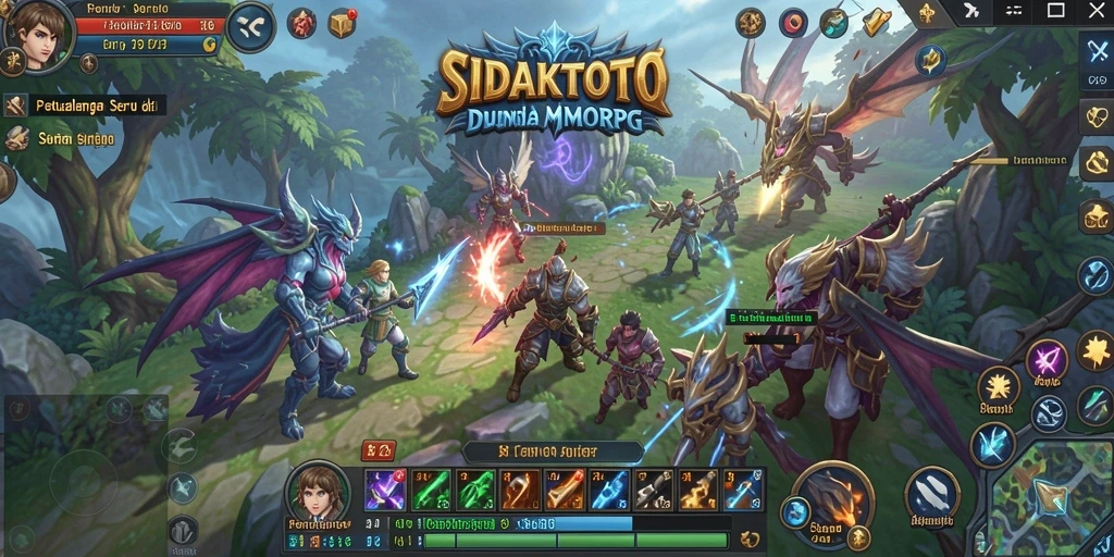 Gameplay menarik dari SIDAKTOTO dalam dunia MMORPG yang epik.