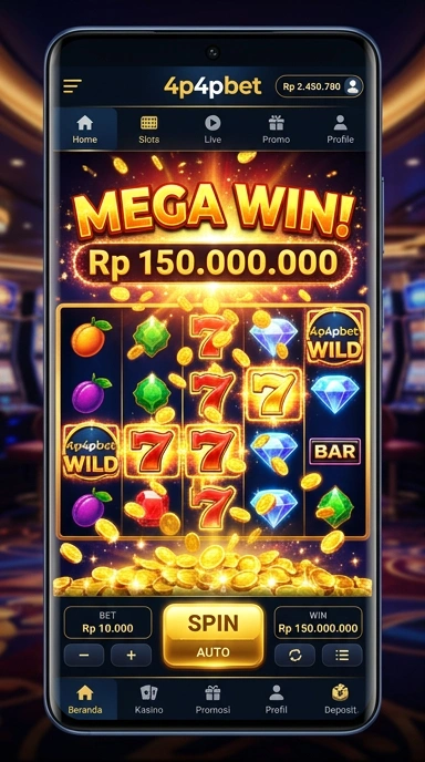 Proses pengunduhan aplikasi di 4p4pbet yang cepat dan efisien.
